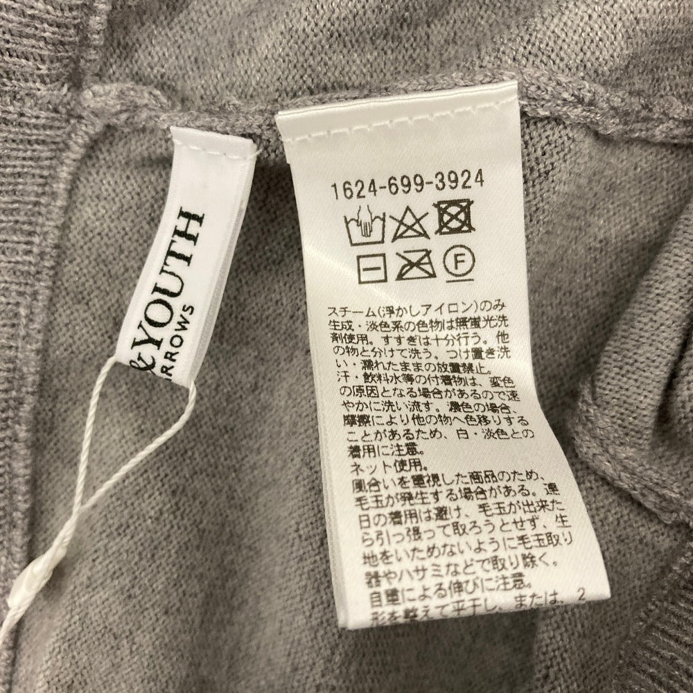 ビューティアンドユース ウォッシャブルスポンディッシュニットスカート