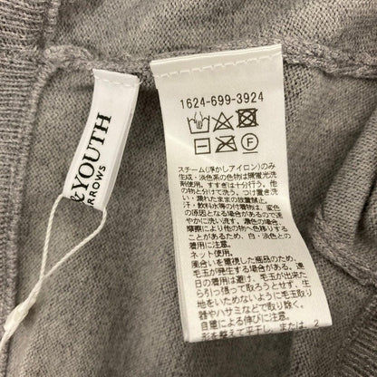 ビューティアンドユース ウォッシャブルスポンディッシュニットスカート