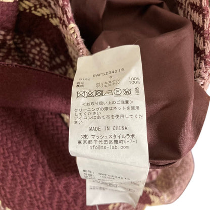 スナイデル 千鳥格子タイトスカート
