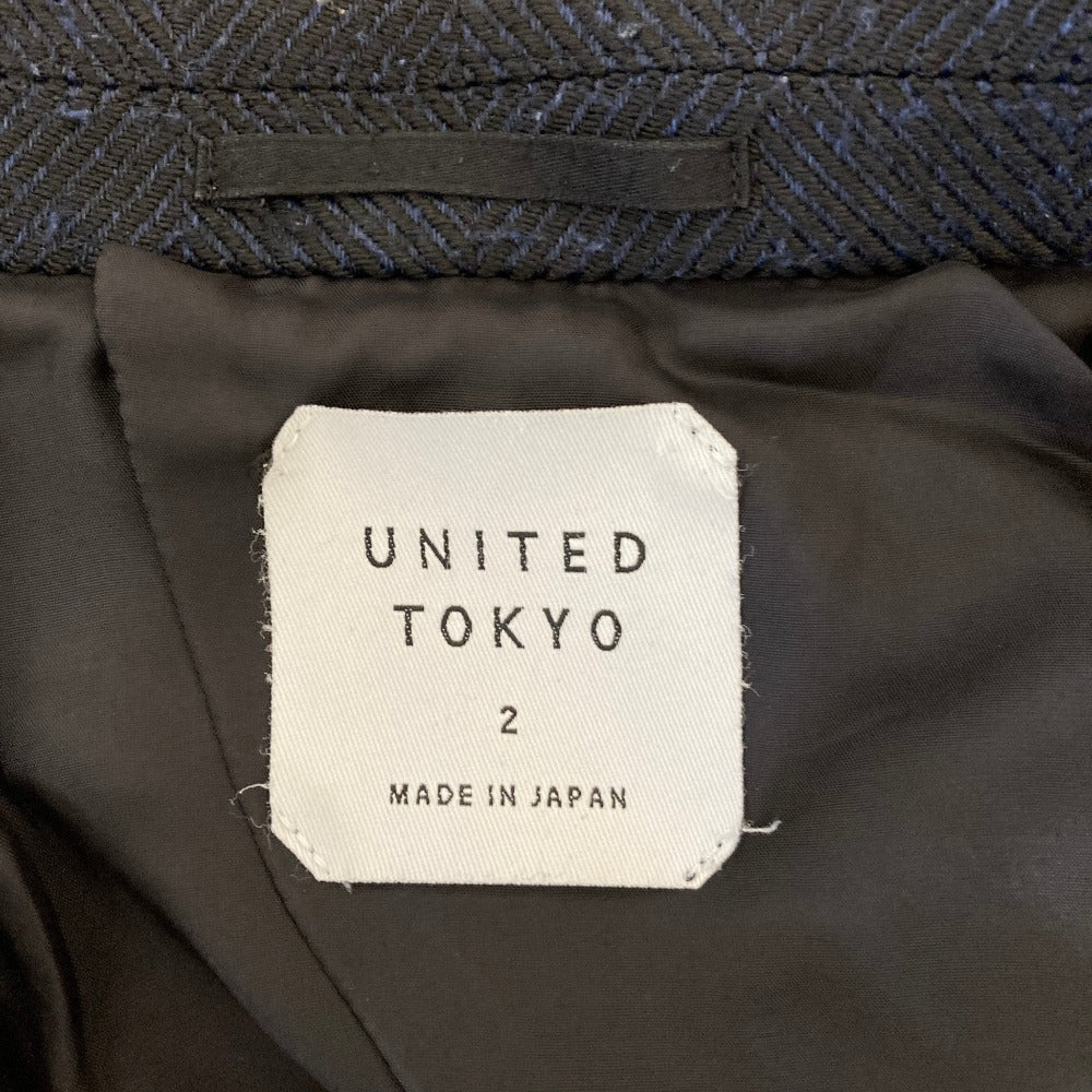 ユナイテッドトウキョウ ツイードテーラードジャケット
