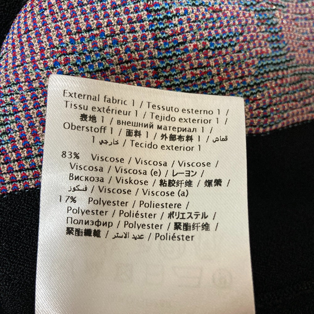 ヴァレンティノ フラワージャガードニットワンピース