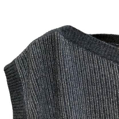 ヴァレンティノブティック カシミヤブレンド ラメ糸 ニットベスト