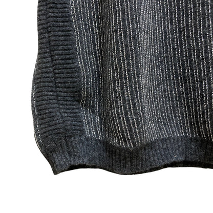 ヴァレンティノブティック カシミヤブレンド ラメ糸 ニットベスト