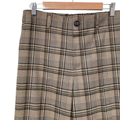 Ville dazur チェックワイドパンツ
