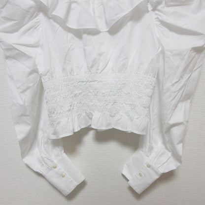 シーニュ Mireille シフォンクロップドトップス