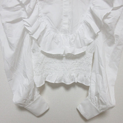 シーニュ Mireille シフォンクロップドトップス