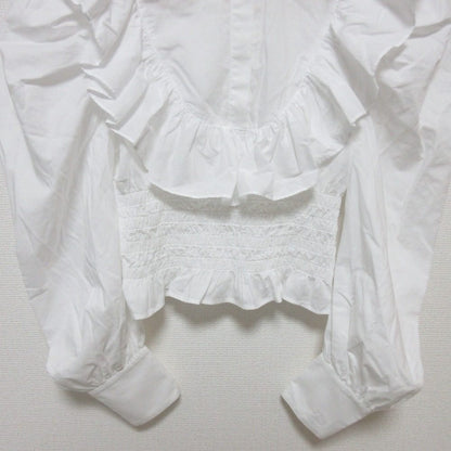シーニュ Mireille シフォンクロップドトップス