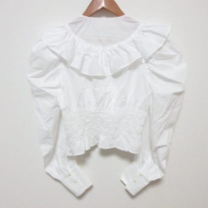 シーニュ Mireille シフォンクロップドトップス
