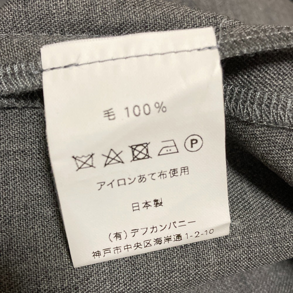 カシミコ ウールスラックス