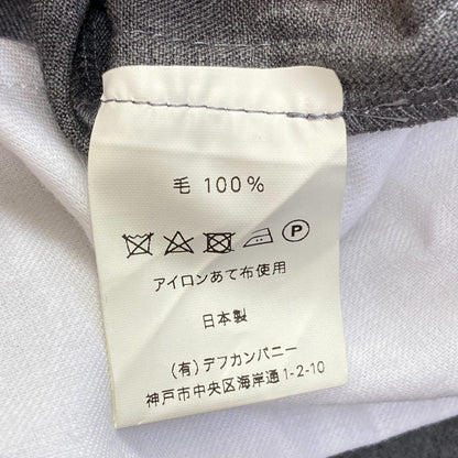 カシミコ ウールスラックス
