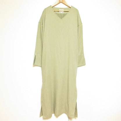 フーフー neutral v neck one piece ワンピース