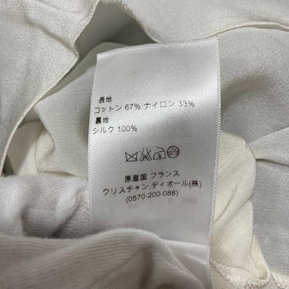 クリスチャンディオール カットワークニットスカート