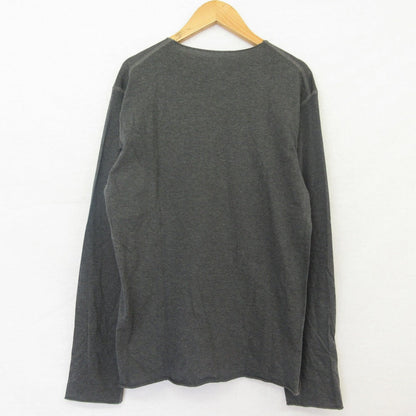 ルシアンペラフィネ スカルプリントコットンロングスリーブTシャツ