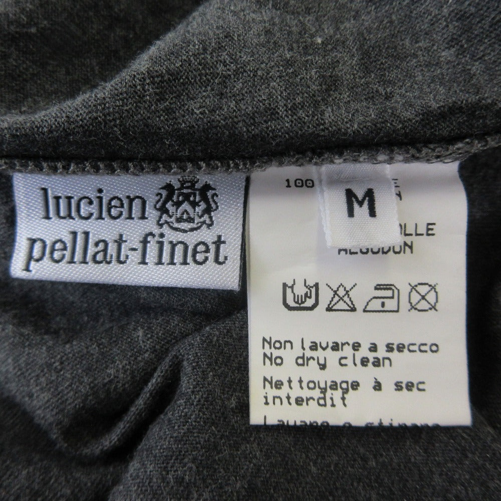 ルシアンペラフィネ スカルプリントコットンロングスリーブTシャツ