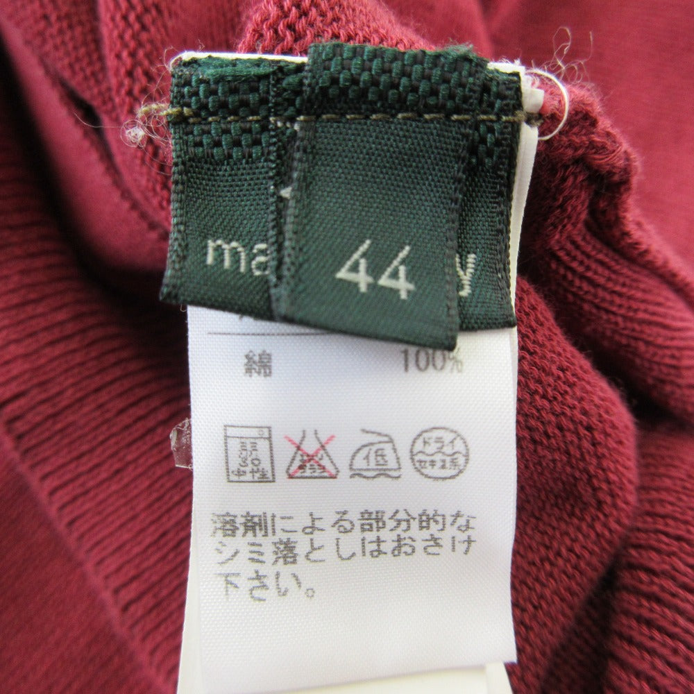 ザノーネ コットンVネックカーディガン
