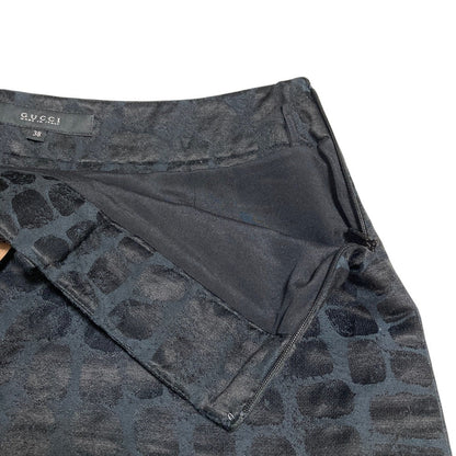 グッチ ジャガードミニスカート