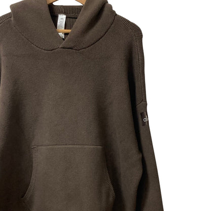 アローヨガ Scholar Hooded Sweater ニットパーカー