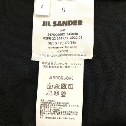 ジルサンダープラス オーガニックコットン長袖Tシャツ