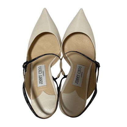ジミーチュウ レザーパンプス