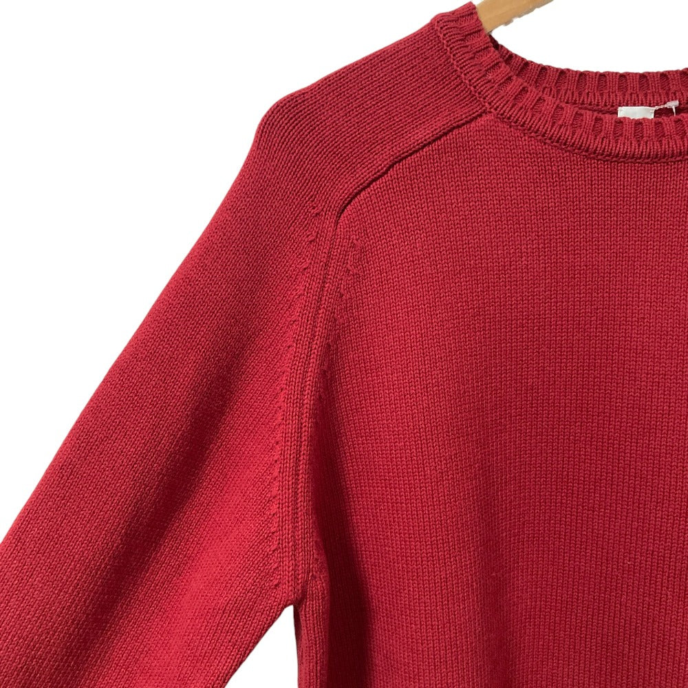 エルイー レショップ コットンクルーネックニットセーター