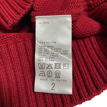 エルイー レショップ コットンクルーネックニットセーター