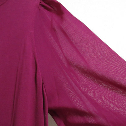 ハイク CREWNEC SWEATER WITH SHEER SLEEVE ニットセーター