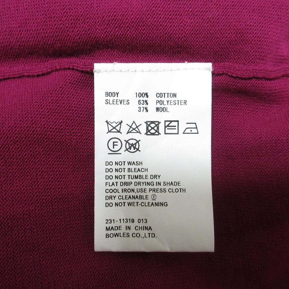 ハイク CREWNEC SWEATER WITH SHEER SLEEVE ニットセーター