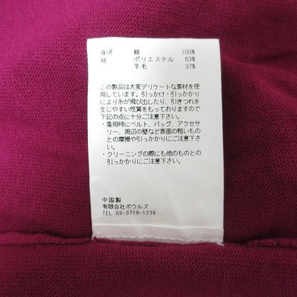 ハイク CREWNEC SWEATER WITH SHEER SLEEVE ニットセーター