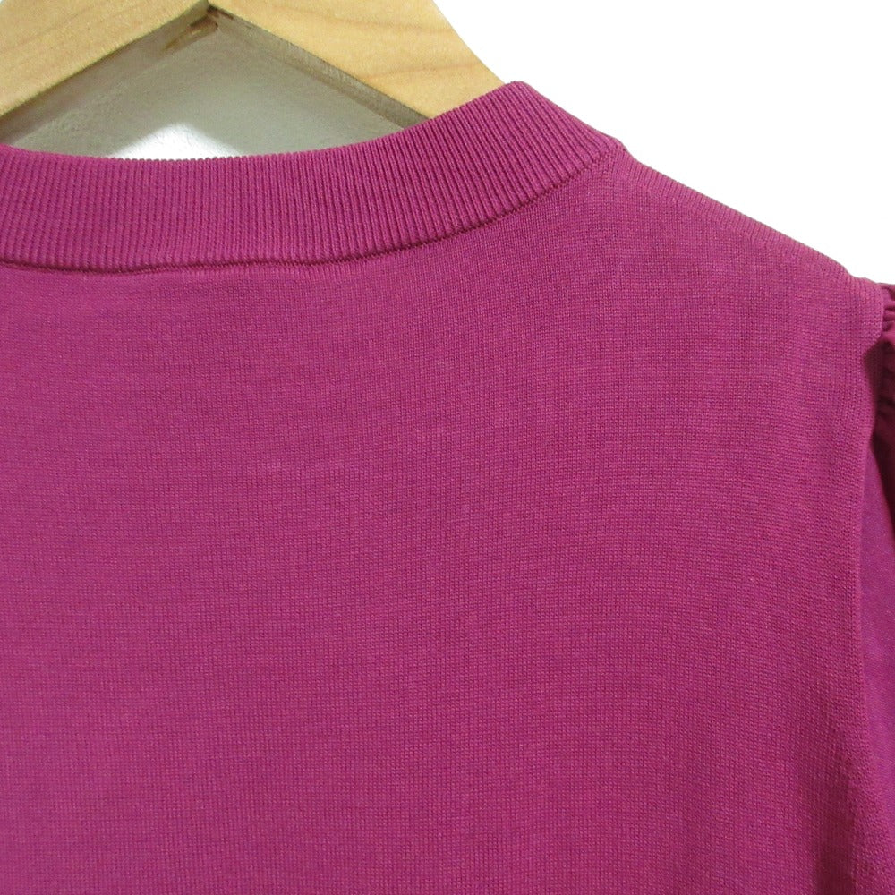 ハイク CREWNEC SWEATER WITH SHEER SLEEVE ニットセーター