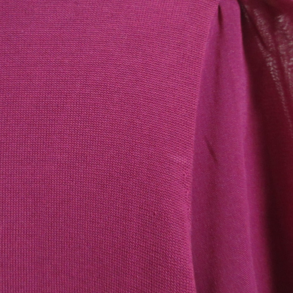 ハイク CREWNEC SWEATER WITH SHEER SLEEVE ニットセーター