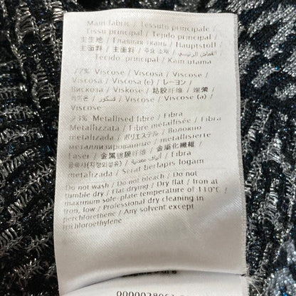 ヴァレンティノ Vロゴ ラメ糸ニットセーター