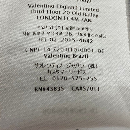 ヴァレンティノ Vロゴ ラメ糸ニットセーター