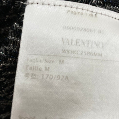 ヴァレンティノ Vロゴ ラメ糸ニットセーター