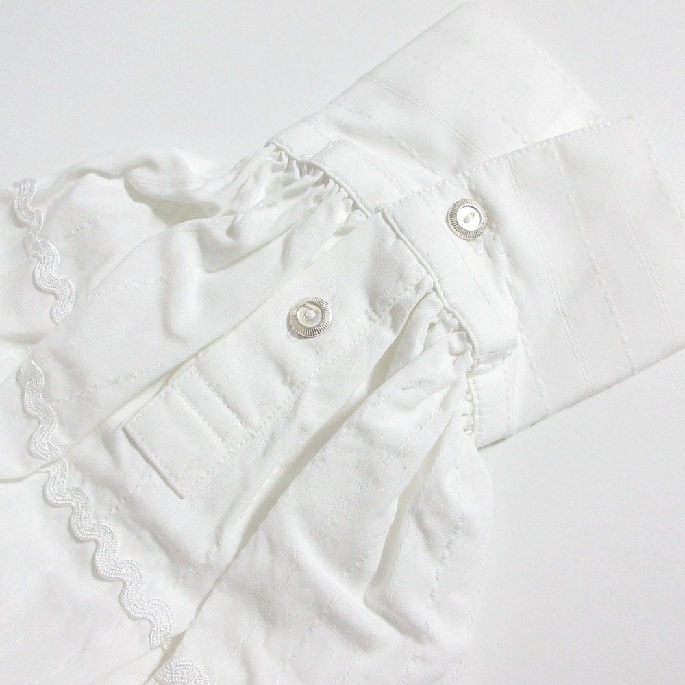ヌキテパ POPLIN DOBBY ZIGZAG TAPE ワンピース