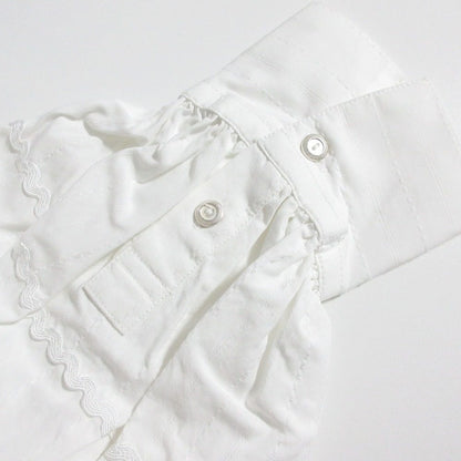 ヌキテパ POPLIN DOBBY ZIGZAG TAPE ワンピース