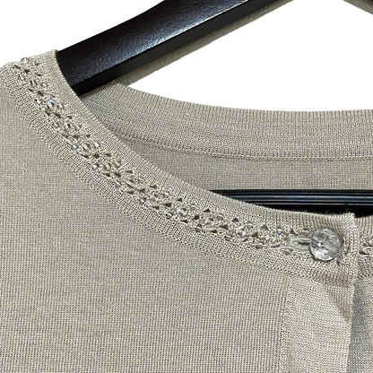 フォクシー シルクカシミヤカーディガン