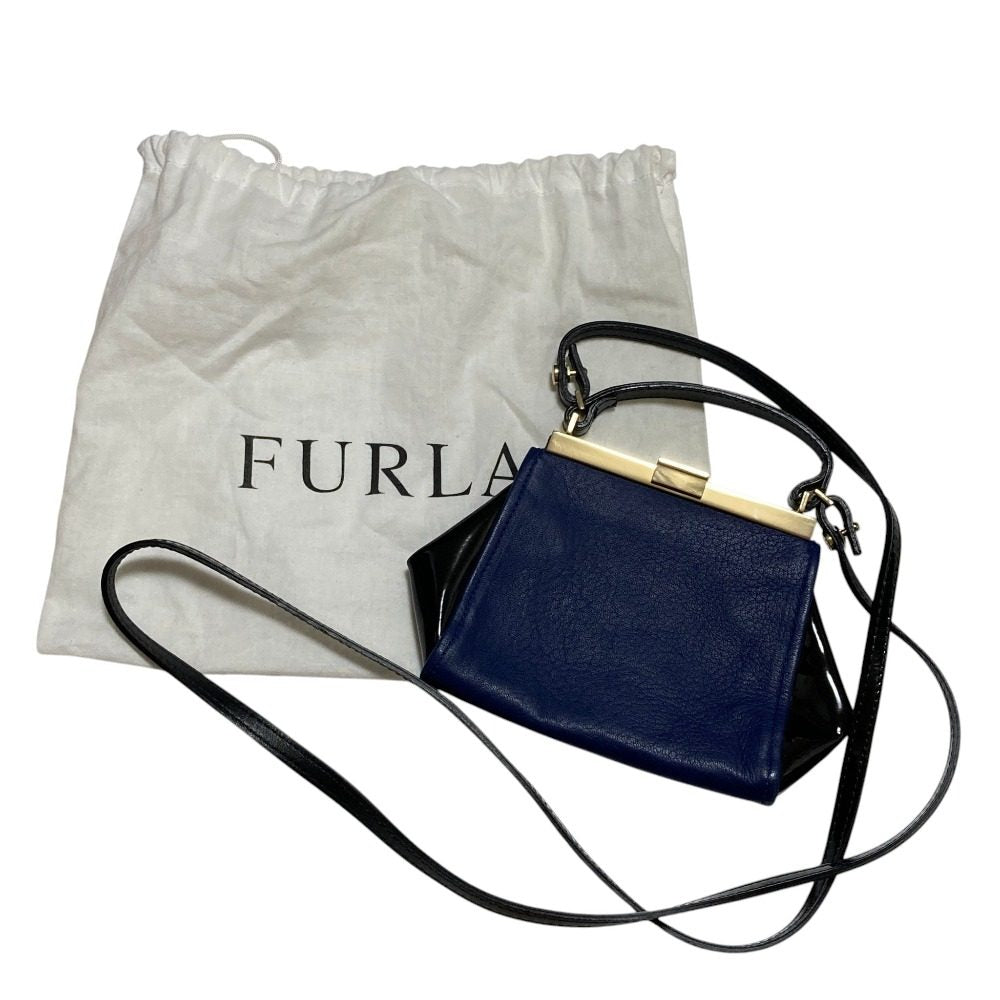 フルラ レザー ミニショルダーバッグ