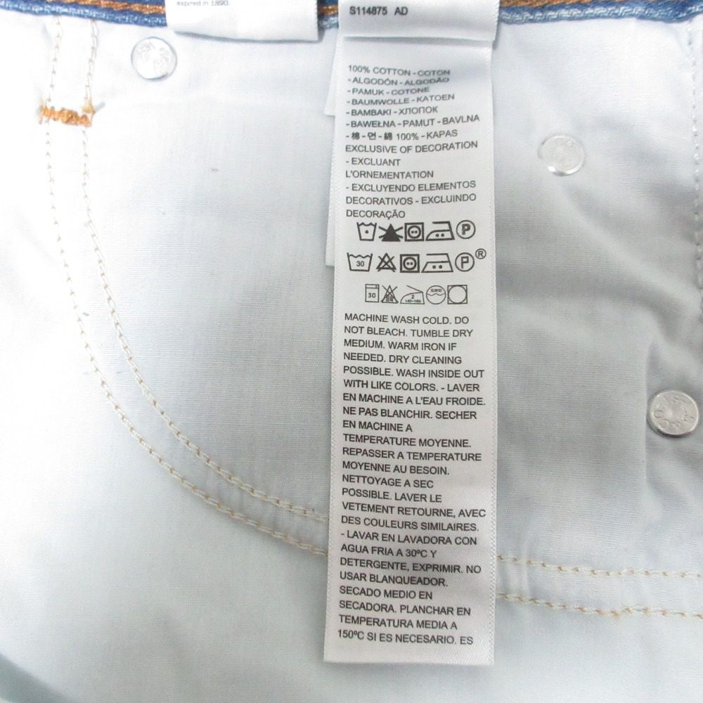 リーバイス BAGGY DAD WIDE LEG デニムパンツ