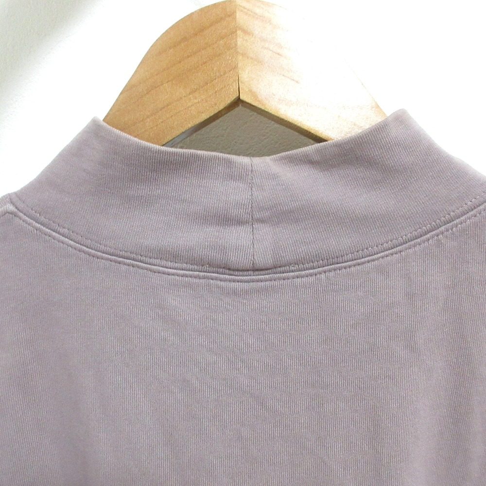 ディオールオム ロゴ刺繍ハイネック長袖Tシャツ