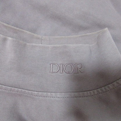 ディオールオム ロゴ刺繍ハイネック長袖Tシャツ