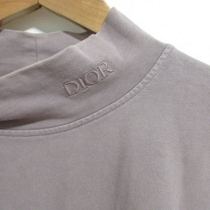 ディオールオム ロゴ刺繍ハイネック長袖Tシャツ