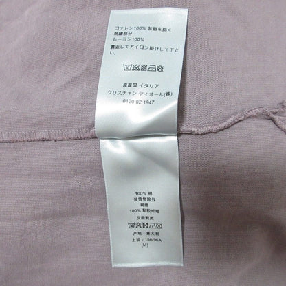 ディオールオム ロゴ刺繍ハイネック長袖Tシャツ