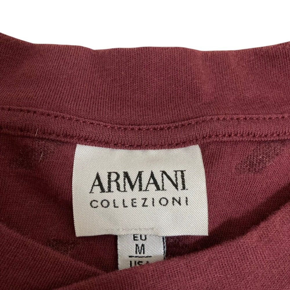 アルマーニコレッツォーニ 総柄長袖Tシャツ
