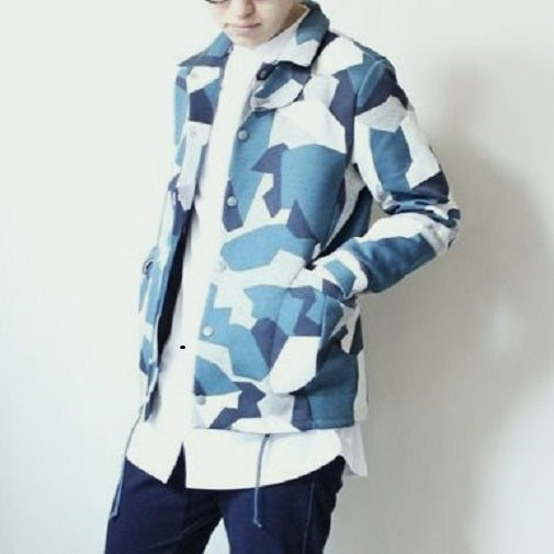 CURLY CAMO デュアル グラウンド コットン ジャケット