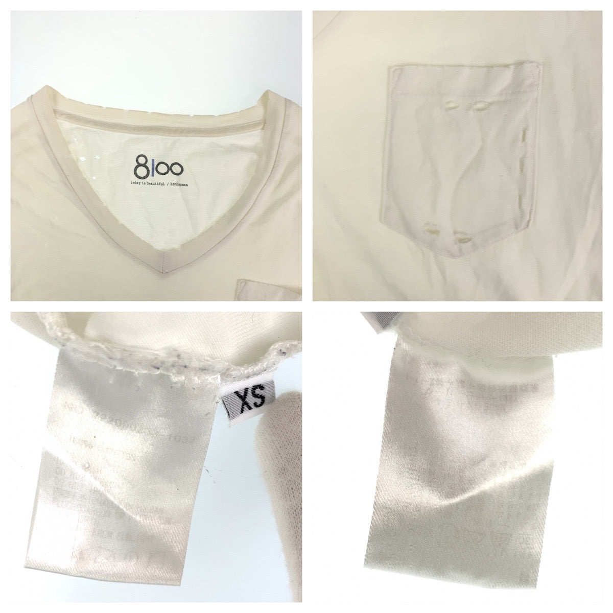 ロンハーマン コットン半袖Tシャツ