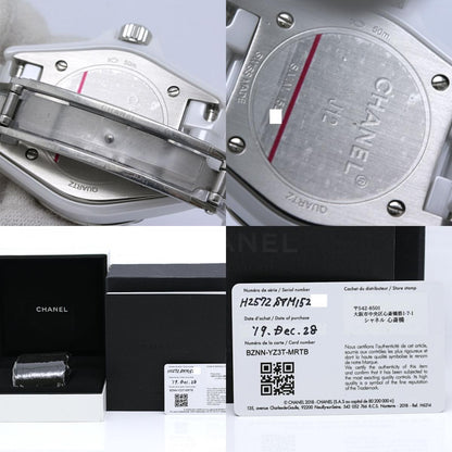シャネル J12 ホワイトセラミック ステンレススチール 腕時計