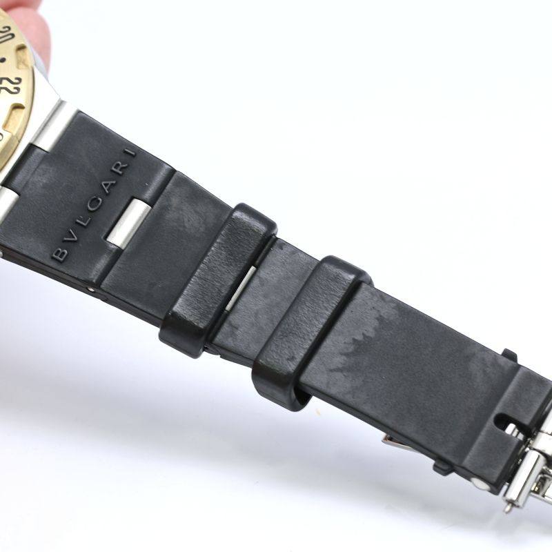 ブルガリ ディアゴノ プロフェッショナル Au750 ステンレススチール 腕時計