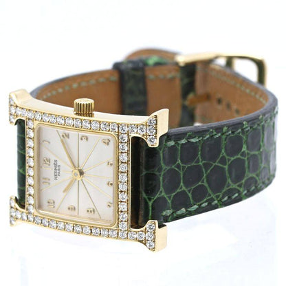 エルメス Hウォッチ Au750 腕時計