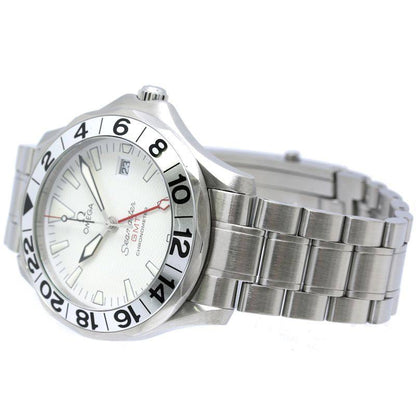 オメガ シーマスター GMT ステンレススチール メンズ時計