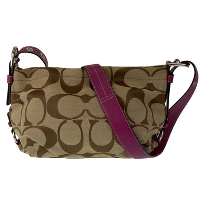 コーチ シグネチャー キャンバス 2way ショルダーバッグ